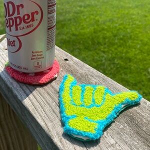 Handmade Shaka Mug Rug